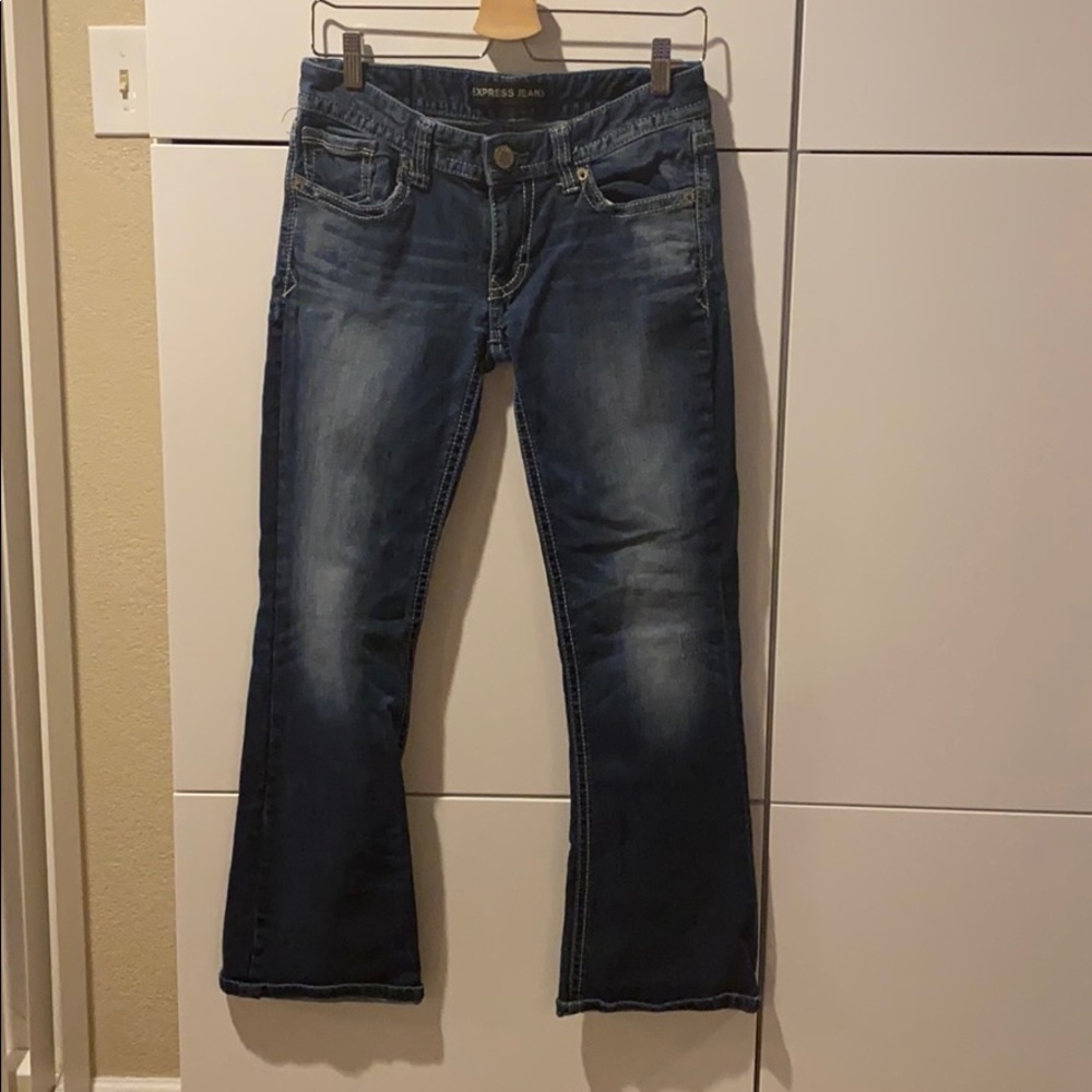 Express jeans pants size 4S Stella Low rise
